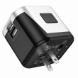 Зарядное устройство HOCO AC5 Level 2 USB 2.4A с адаптерами для путешествий