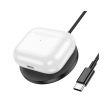 Беспроводное зарядное устройство HOCO CW50 Fast 3-in-1 magnetic белое 