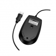 Мышь проводная HOCO GM50 League business wired mouse черная
