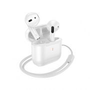 Наушники беспроводные TWS Hoco EW53 Lucky true wireless белые