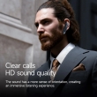 Беспроводная гарнитура bluetooth Hoco E60 Brightness business, белая