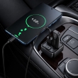 Автомобильное зарядное устройство BOROFONE BC63 Selecto с FM-трансмиттером Bluetooth 5.4 15W