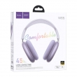 Наушники беспроводные полноразмерные Hoco W65 Happy BT, Bluetooth 5.4, фиолетовый