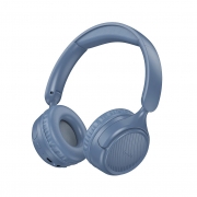 Беспроводные наушники Hoco W66 Wave BT headphones голубые