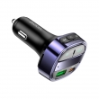 FM - трансмиттер HOCO E70, USB+Type-C, 30 Вт, черный, QC3.0, PD