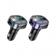 FM - трансмиттер HOCO E70, USB+Type-C, 30 Вт, черный, QC3.0, PD