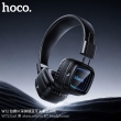 Беспроводные наушники Hoco W72 Earl III Bluetooth 6.0 с подсветкой черные