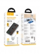 Сетевой фильтр Hoco AC8A Storm, 3USB+3BIT+USB-C, 2500W, DC 30W, 5 метров , черный