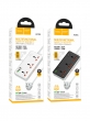 Сетевой фильтр Hoco AC8A Storm, 3USB+3BIT+USB-C, 2500W, DC 30W, 5 метров , черный
