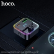 FM-трансмиттер с зарядным устройством Hoco E81 Fantasy черный