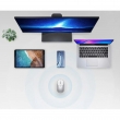 Мышь компьютерная Xiaomi Mi Portable Mouse, беспроводная, эргономичная, Silver/White (BXSBMW02)