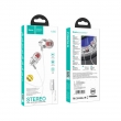 Наушники Hoco M90 Delight Type-C wired digital earphone with microphone silver
