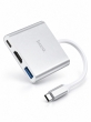 USB-концентратор Hoco HB14 Easy Use 3 в 1, Type-C, HDMI, USB 3.0, PD 67 Вт