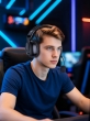Беспроводные игровые наушники Hoco W114 Magic гарнитура для компьютера