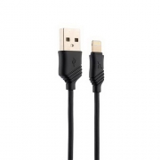 Кабель Hoco X6 KHAKI USB lightning 1m black