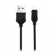 Кабель Hoco X6 KHAKI USB micro 1m black