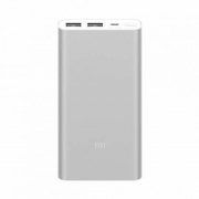 Внешний аккумулятор Xiaomi Mi Power Bank 2i 10000 mAh silver